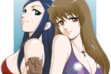 Fujino Shizuru and Kuga Natsuki - My-HiME Hentai Image