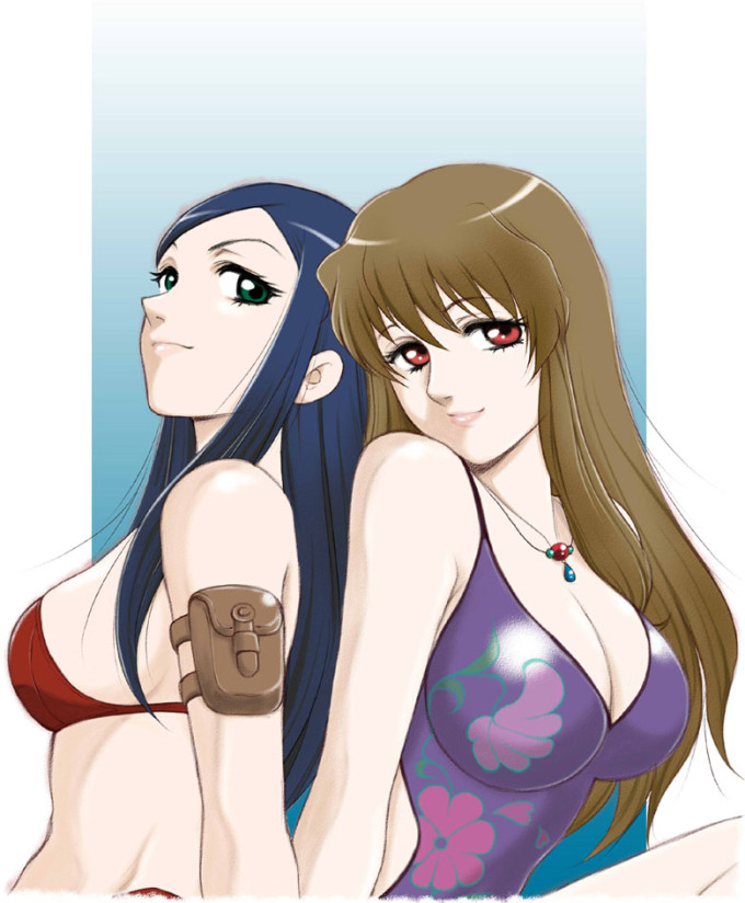 Fujino Shizuru and Kuga Natsuki – My-HiME Hentai Image