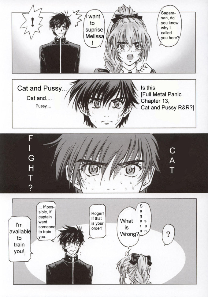 Full Metal Pink 1 – Full Metal Panic English Hentai Doujin