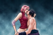 Haruno Sakura and Sasuke Uchiha – Naruto