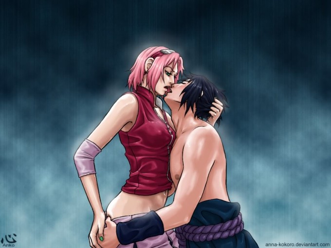 Haruno Sakura and Sasuke Uchiha – Naruto