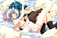 Kaname Chidori and Teletha Testarossa - Full Metal Panic Hentai Image