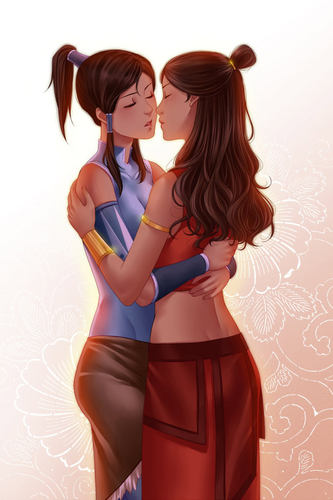 Korra and Katara – Avatar