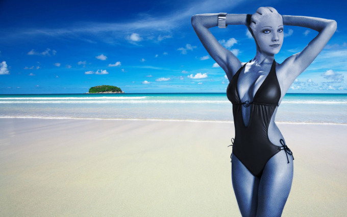 Liara T’Soni – RenderEffect Dan – Mass Effect