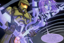 Master Chief and Cortana - Halo