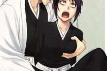 Momo Hinamori and Aizen Sousuke – Bleach Hentai Image