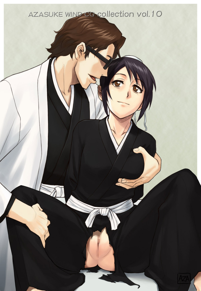 Momo Hinamori and Aizen Sousuke – Bleach Hentai Image