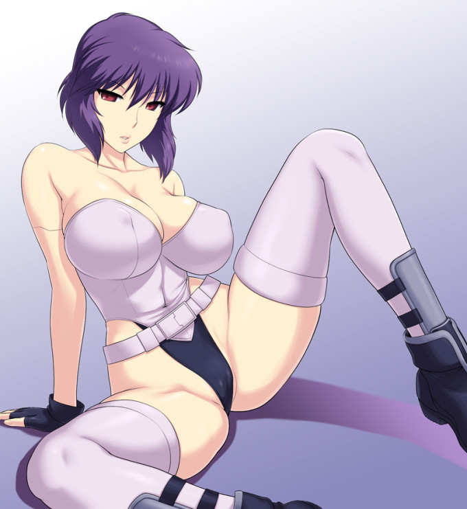 Motoko Kusanagi – Ghost In The Shell Hentai Image