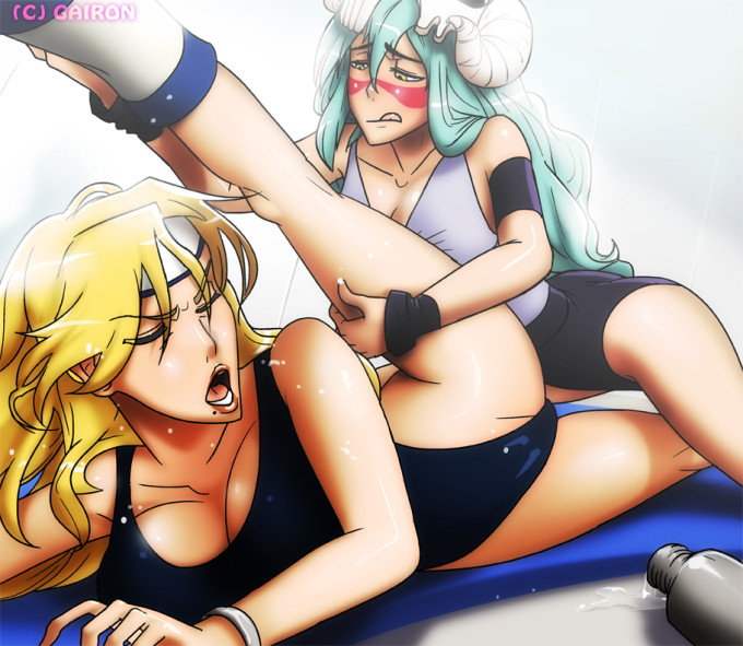 Rangiku Matsumoto and Nelliel – Gairon – Bleach