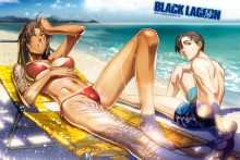 Revy and Rock - Black Lagoon