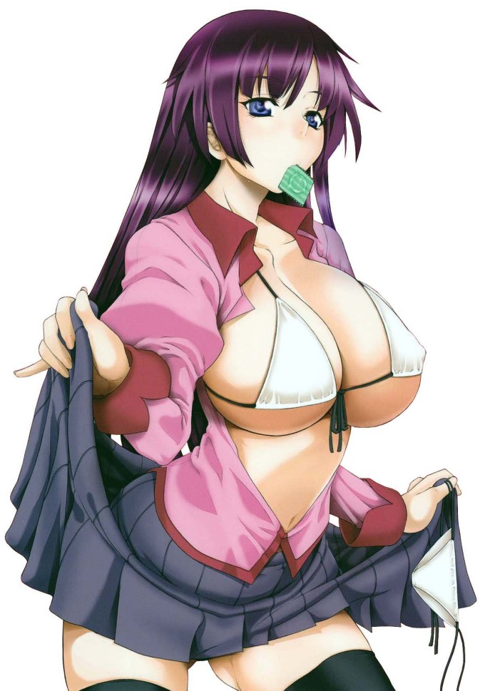 Senjougahara Hitagi – Bakemonogatari Hentai Image