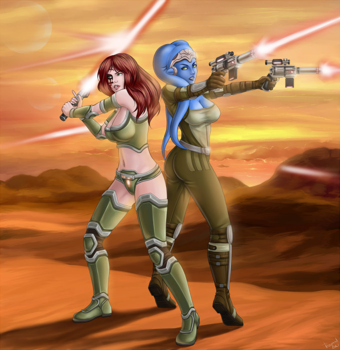 Shalitara and Vette – Star Wars