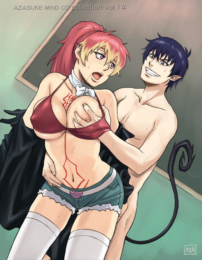 Shura Kirigakure and Rin Okumura – Azasuke – Blue Exorcist