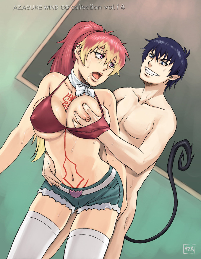 Shura Kirigakure and Rin Okumura – Azasuke – Blue Exorcist