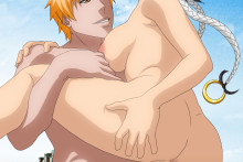 Soifon and Kurosaki Ichigo - Bleach