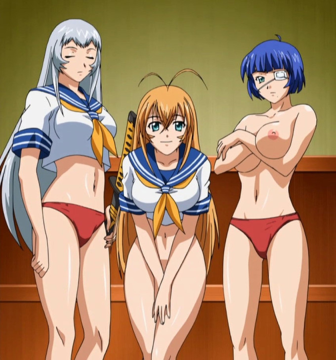 Sonsaku Hakufu, Chouun Shiryuu and Shimei Ryomou – Ikkitousen