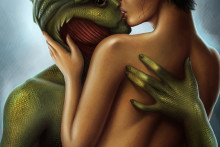 Thane Krios and Shepard – Mass Effect