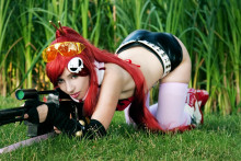 Yoko Littner - Gurren Lagann Hentai Cosplay