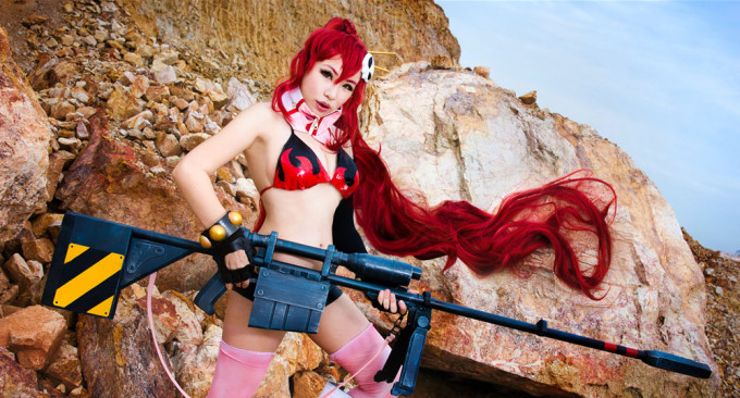 Yoko Littner – Gurren Lagann Hentai Cosplay