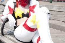 Yoko Littner - Gurren Lagann Hentai Cosplay